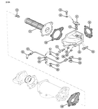 Набор набивкой маслянного охладителя машинного масла 3801199 NTA855 для частей Cummins Engine