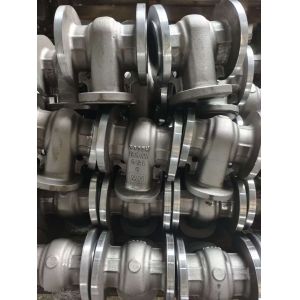 Custom-made and mass-produced globe valve body castings with coated sand