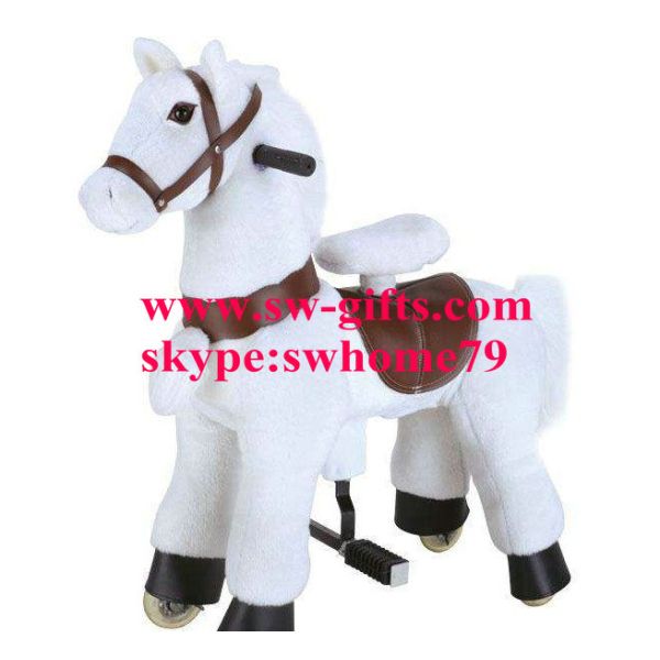 Human Power Plush Walking Animal Toy for Kids and Adults for event rental