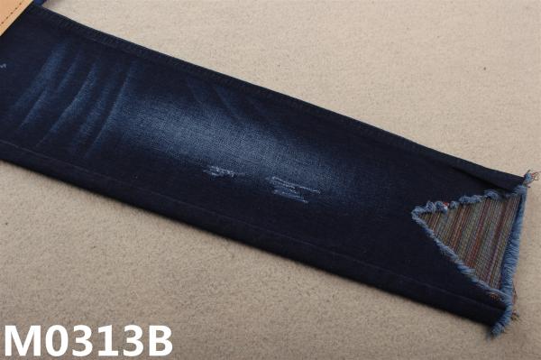 material elástico das calças de brim do Slub colorido da parte traseira 9oz para a senhora Jeans Hot Pants
