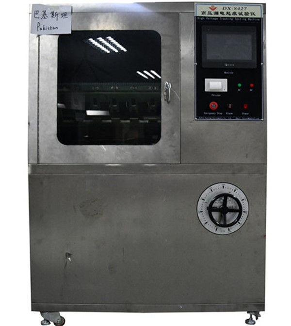 ASTM D2303 Insulator Testing Equipment High Voltage Tracking Index Tester DX8427 100-8000V