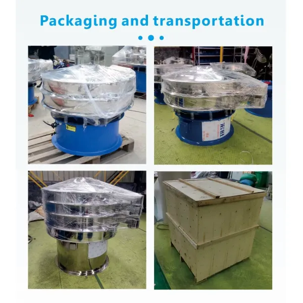 Explosion Proof Vibrating Sifting Machine Mining Powder Sieving Equipment