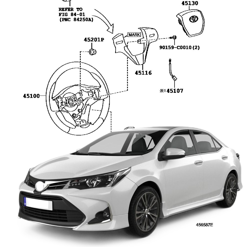 For- Corolla OEM NO 4513002850C0 Online Manufacturing of Car Aftermarket Accessories