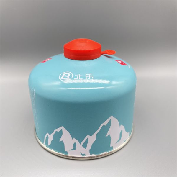 220g 450g Empty Screw Type Butane Gas Camping Cartridge