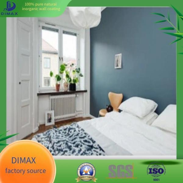 Roof Substrate Natural Inorganic Mineral Interior Exterior Wall Paint Flame Retardant