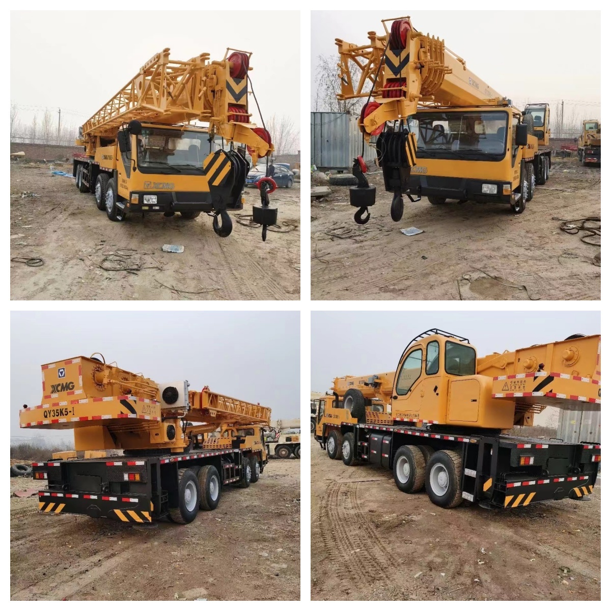 Pre-Owned XCMG 35 Ton Truck Crane XCT35 Telescopic Boom Mobile Crane Inspected Construction Equipment