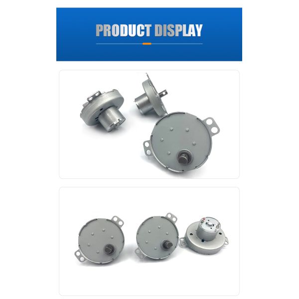 Customization  FT-49OGM310  2-500RPM  Low Speed Big Torque  Reduce Speed Motor DC Gear Motor