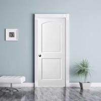 Moth Proofing Firmness MDF Interior Doors HPL Veneer Finished For Apartment