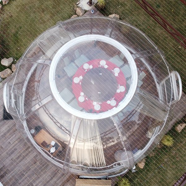 Diameter 5m Garden Igloo Lightweight Bubble Tent Ho Culus Listed