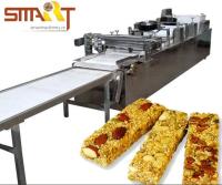 Céréale de barre de machine de friandise de snack-bar et d'écrou d'énergie coupant la formation