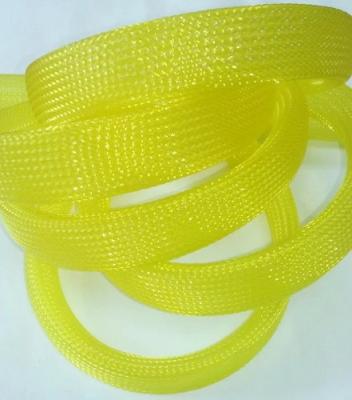 Cabo trançado expansível do animal de estimação do UL ROHS Flexo que Sleeving para o chicote de fios de proteção