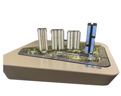 Precision Architectural Model Display 1:150 Commercial Building Model