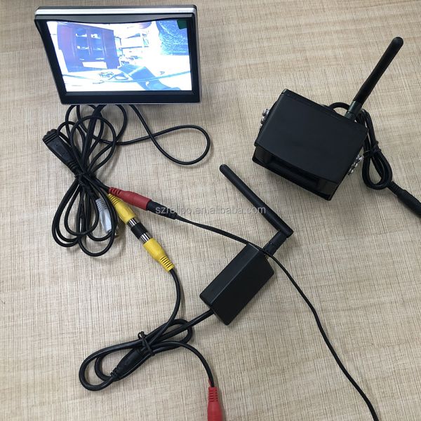 9ich AHD 1080P беспроводной IPS автомобильный монитор Rear View Reverse TFT Car Monitor Kit