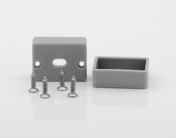 O canal de alumínio para a tira Led conduziu o canal impermeável do diodo emissor de luz de IP65 H8.7mm para a iluminação de superfície
