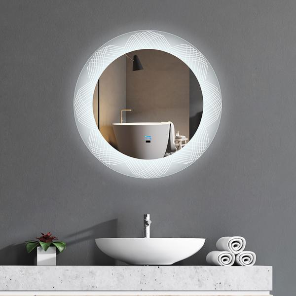 Round Smart Bathroom Mirror: A Stylish and High-Tech Bathroom Essential
