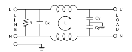 фильтр линии электропередач фильтра Emi PCB 1A 3A 6A особенный низкоточный для доск ПК
