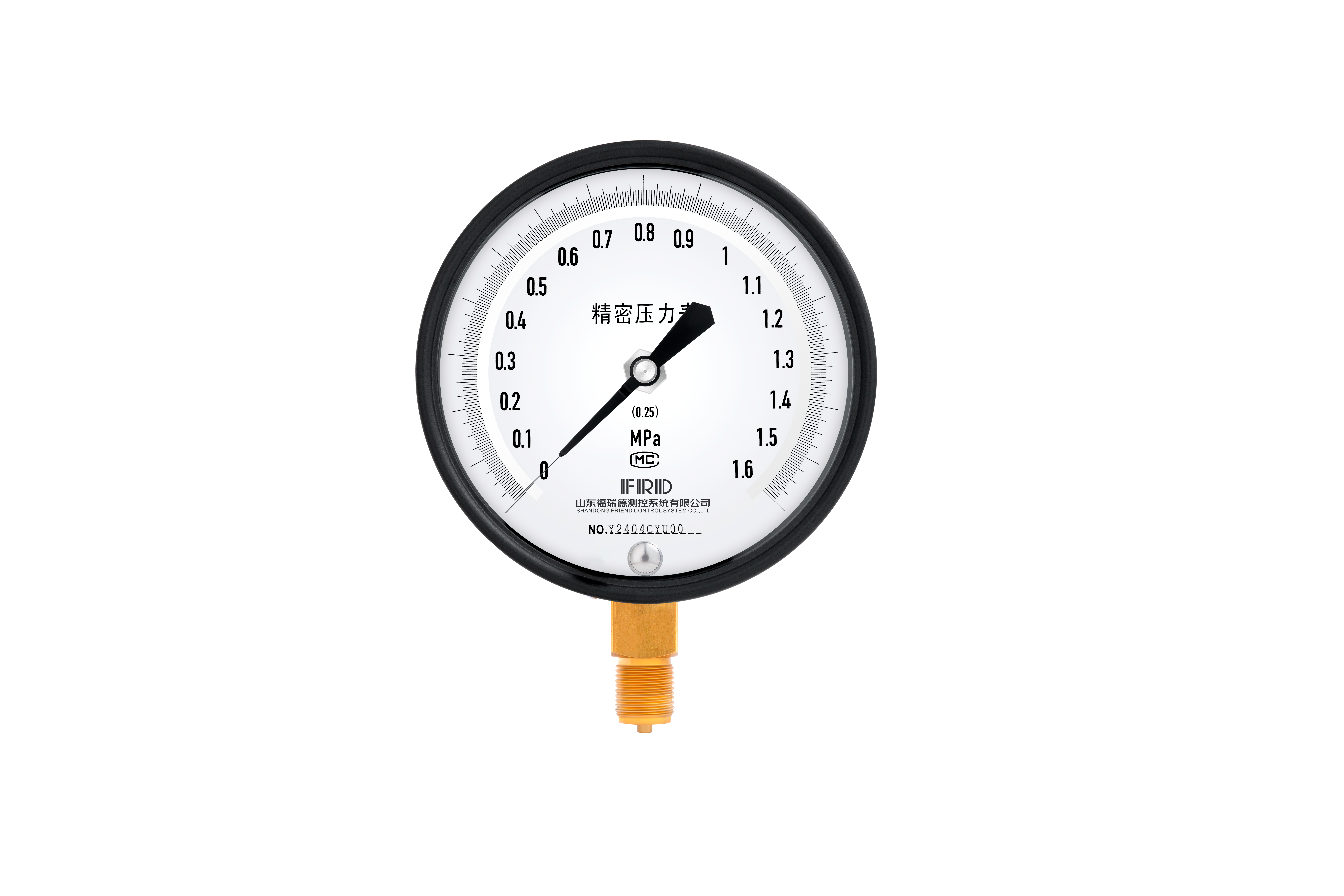 FRD Sensor FD80Y Pressure Gauge: Reliable Local Pressure Monitoring & Cost-Effective Control