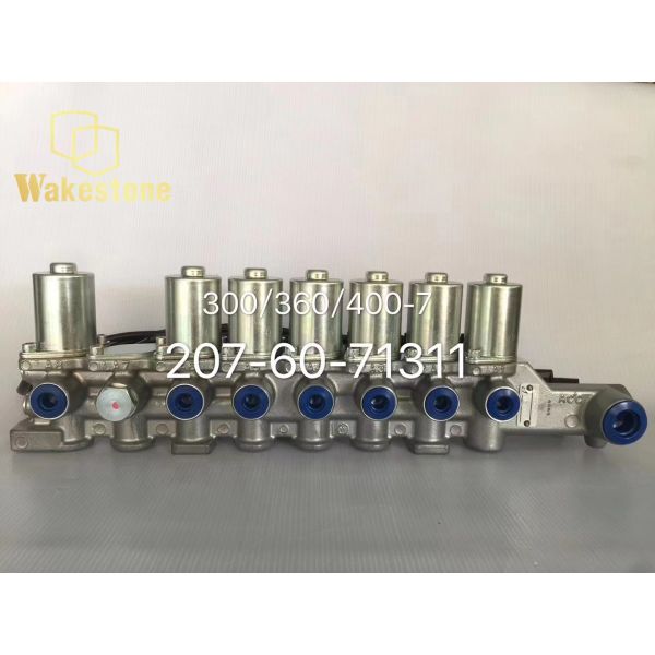 207-61-71311 Группа вращающегося соленоидного клапана экскаватора для экскаватора Komatsu PC300 PC360 PC400-7
