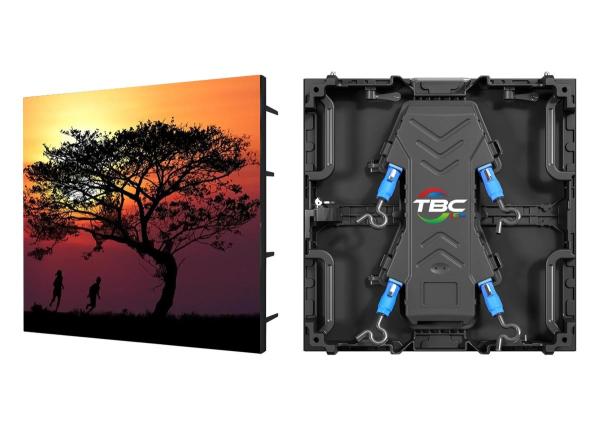 Parede da cor completa/tela video conduzidas exteriores 5.95mm com painel de alumínio