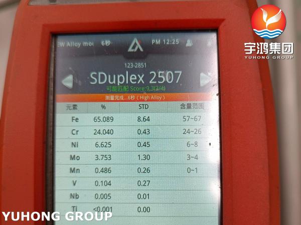 ASTM A790 UNS S37500 Super Duplex Stainless Steel Seamless Pipe