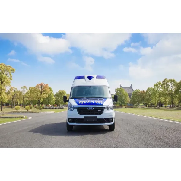 Medical Ambulance International Ambulance Electric Ambulance Ford-Transit-Ambulance with Oxygen and Portable Ventilators