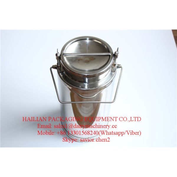 Ведро молока нержавеющей стали емкости 20 литров, чонсервная банка молока барабанчика молока