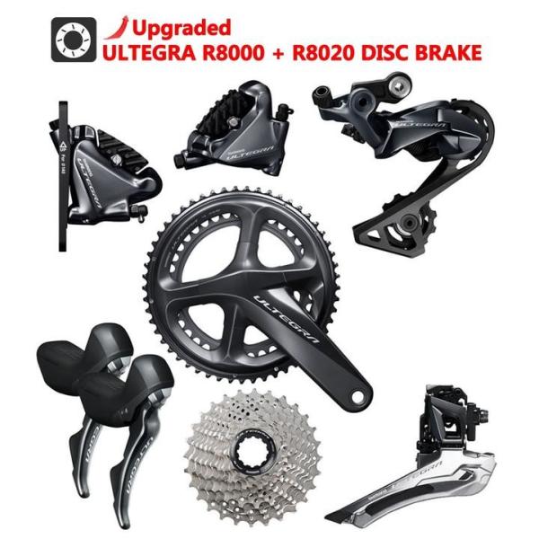 700C SAVA Full Carbon Road Bike SHIMANO ULTEGRA R8000 Fizik Saddle
