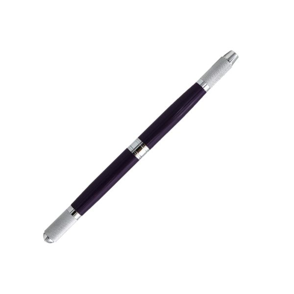 Non Slip Handle Aluminum Alloy Disposable Eyebrow Microblading Tattoo Pen