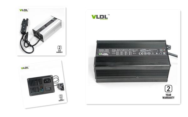 PFC 58.4V 5A 6A Lithium Battery Charger For 48V E Motorcycle / Battery Trickle Charger
