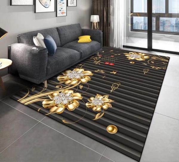 North European Living Room Floor Carpet Light Luxury Bedroom Carpet Sofa