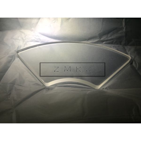 Веерообразный сапфир оптически Виндовс, объектив для Эпи - готовая вафля сапфира стеклянный