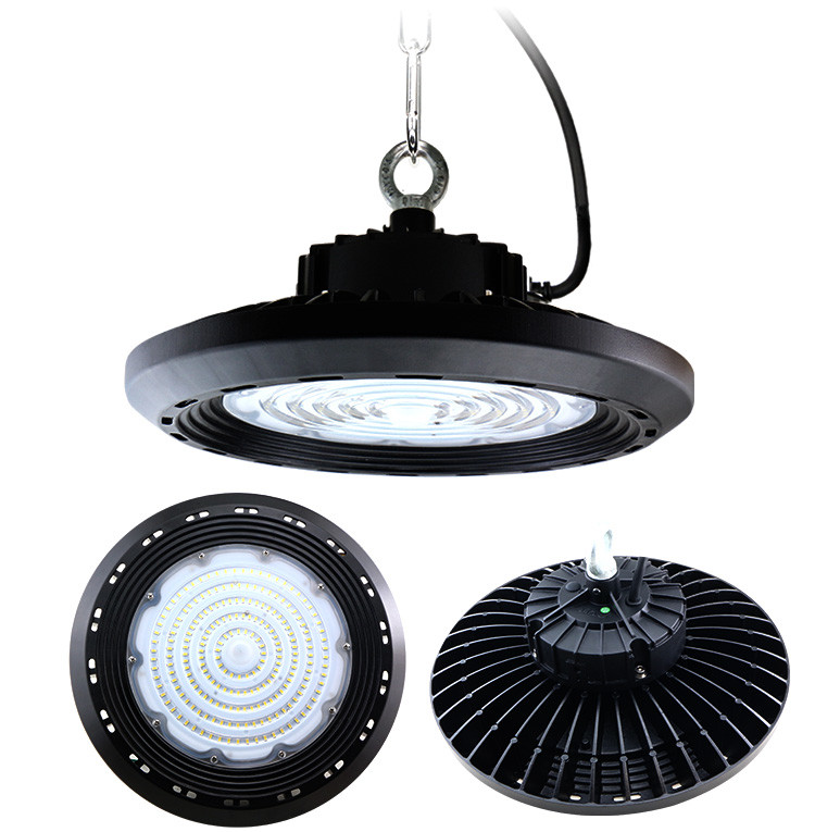 крюк света залива СИД UFO 240w 170lm/W линейный высокий приостанавливал промышленную цветовую температуру крытых спорт