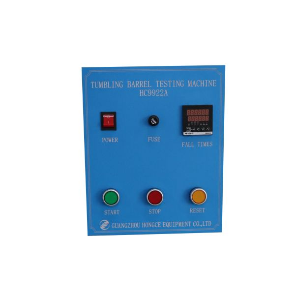 500mm Height With 5rpm Speed Test Machine 3mm Steel Tumbling Single Barrel