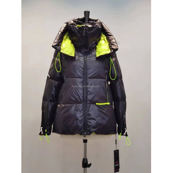 FODARLLOY Ladies Warm Hooded Cotton-padded Clothes Slim Long Down Winter Jackets Women Coats Woman Coat Elegant F22520