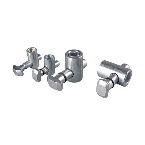 Nicket Steel Aluminium Profile Connectors for building