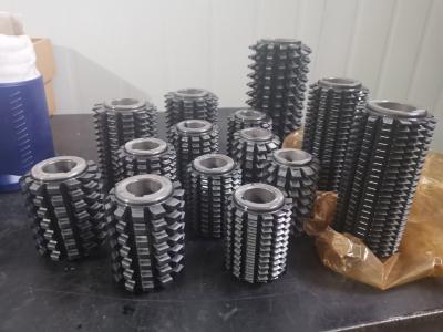 Gear Carbide Hobbing Tool Standard Module TiAlN CrN Coated