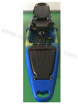 Profissional do caiaque do mar da pá do pedal do OEM Lldpe com capacidade de carga excelente