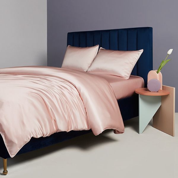 128x68 Densidade de tecido 100% de seda pura Satin Set de cobertor de cobertor para roupas de hotel de luxo