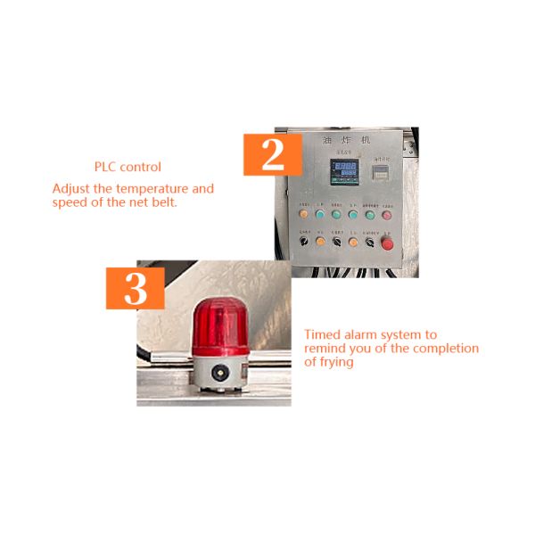 Batch Type Groundnut Frying Machine With Non Stick Coating Automatic Discharging