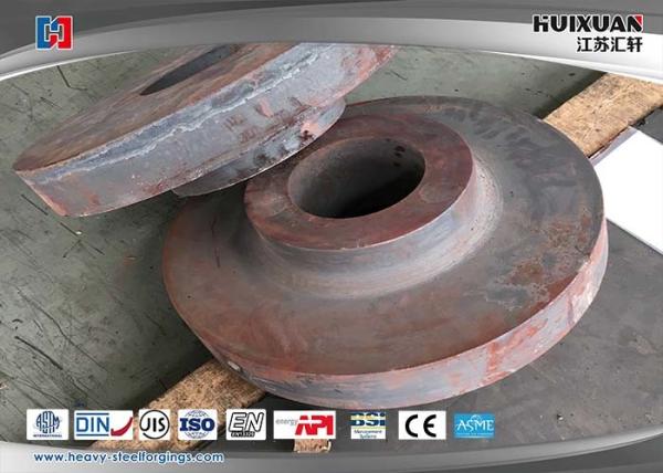 42CrMo Alloy Steel Forged Gear Blanks Rough Machined Precision Gear Shaft
