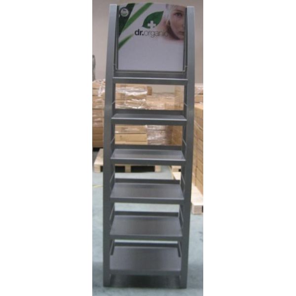 Многофункциональная пена ПВК стеллажей для выставки товаров металла для косметического дисплея, полки аптеки