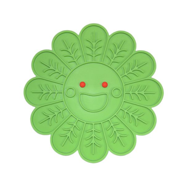 Durable Dog Slow Feeder Lick Pad Anti Tear Silicone Pet Food Mat