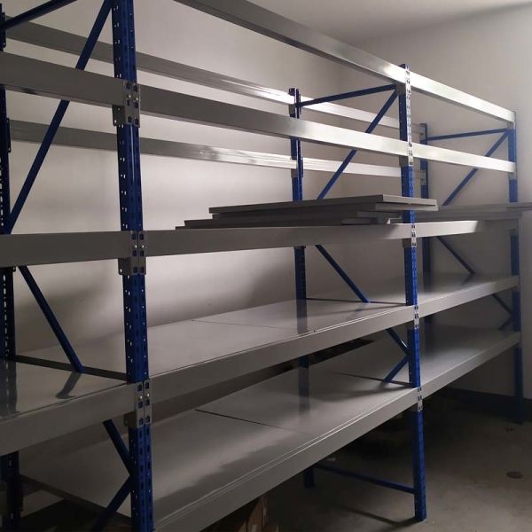 Warehouse Assembly Required Industrial Metal Shelving In Black For Customized Needs