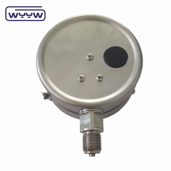 Y-100H use no oil oxygen 100mm high precision bottom M20X1.5 G1/2  dry all stainless steel pressure gauge
