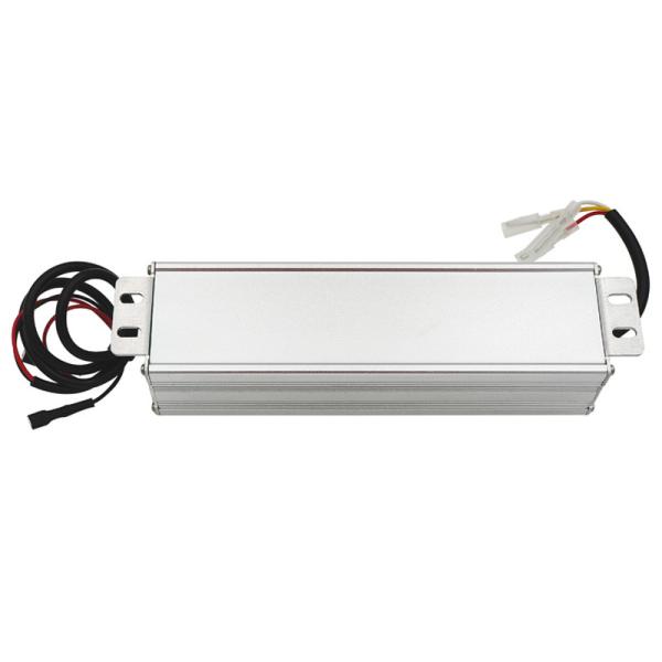 AC 110 220V DC 24V 4A 100W Silver Aluminum alloy case waterproof switch power supply