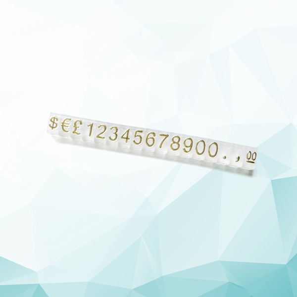 Кубическая форма Чистый черный пластиковый тег для розничных выставок в часовых и ювелирных магазинах