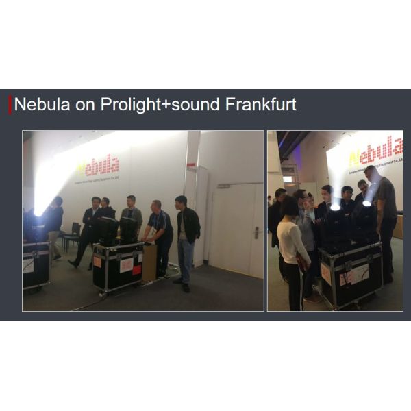 Nebula 100W LED Light Source Zoom Gobo Projector for Commercial Advertisement