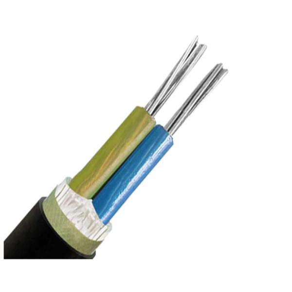 XLPE Insulated Power Cable for Energy Distribution PE Sheath and Round Wire Material Shape