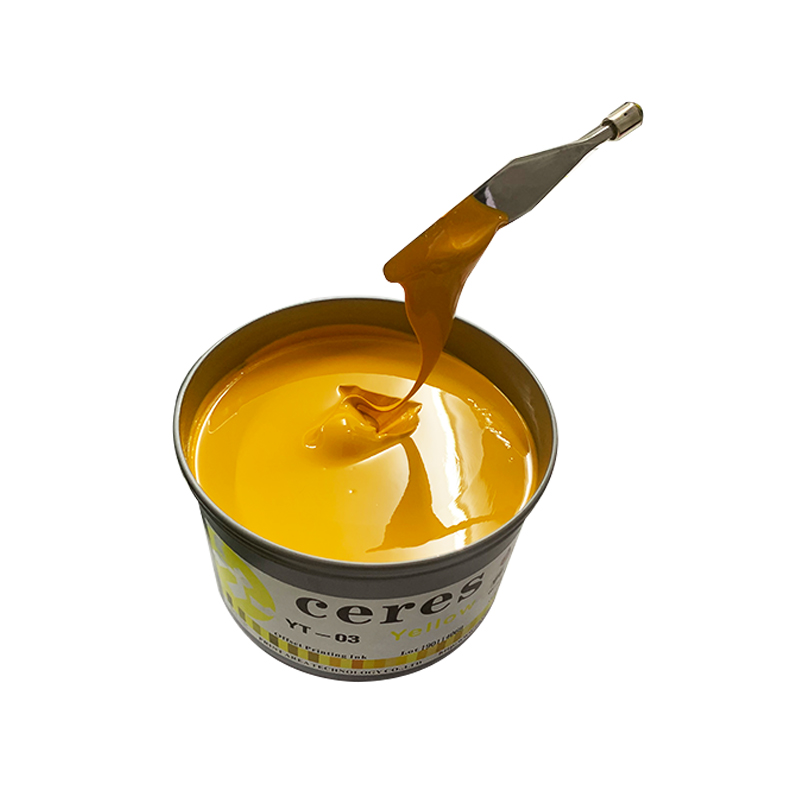 CERES YT-03 Soy Based High Gloss Fast Drying Offset Printing CMYK Ink