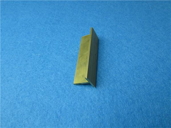 Brass Extruding T Shape Brass T Sections Extruded Brass Metal Parts